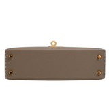 Hermes Mini Kelly Etoupe GHW - Z