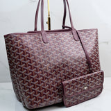 Goyard Isabelle Tote Burgundy