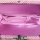 Bottega Veneta Pochette Clutch Purple with Strap