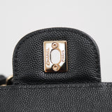 HOLD | Chanel 19C Black Large Shopping Tote w/ Pocket - s27