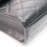 Chanel CC Flap Briefcase Black Caviar GHW - (MICROCHIP)