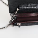 Chanel Wallet On Chain Black SHW - s27