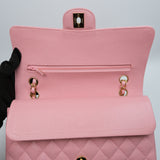 Chanel Double Flap Medium Sakura GHW - s10