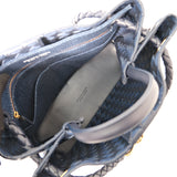 Bottega Veneta Andiamo Medium Abyss and Indigo