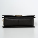 Chanel Le Boy Old Medium Dark Brown