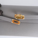 HOLD | Hermes Kelly To Go Gris Meyer - W