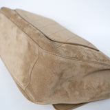 Chanel 26s Suede Dark Beige Maxi Flap GHW - (BRANDNEW)