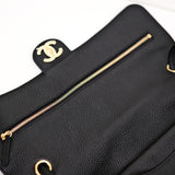 Chanel Maxi Flap Bag Black GHW - (MICROCHIP)