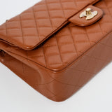 Chanel Double Flap Medium Caramel