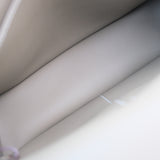 Hermes Halzan Mini Etoupe Swift PHW - W