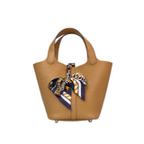 Hermes Picotin 18 Biscuit PHW - U