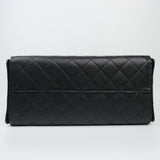 Chanel 25 Medium Black Caviar GHW - (MICROCHIP)