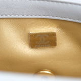 Chanel Mini Rectangle Gray Pearl Crush - (MICROCHIP)