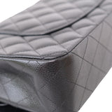 Chanel Double Flap Medium Black SHW - (MICROCHIP)