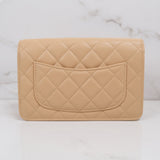 Chanel Wallet on Chain (WOC) Beige Pearl Crush - (MICROCHIP)