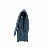 Chanel WOC Denim Pearl Crush GHW - (MICROCHIP)