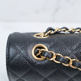 HOLD | Chanel Double Flap Medium Black GHW - (MICROCHIP)