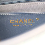 HOLD | Chanel Lucky Spring Denim Messenger Bag - (MICROCHIP)