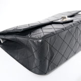 HOLD | Chanel Double Flap Reissue Black SHW - s11