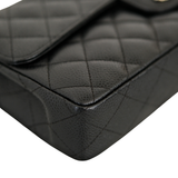 Chanel East West Flap Black Caviar SHW - s10