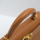 Hermes Kelly 25 Sellier Gold GHW - Z
