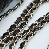 Chanel Mini Rectangle Black Lambskin GHW - (MICROCHIP)