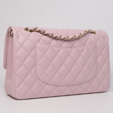 Chanel Double Flap Medium Pink GHW - s31