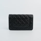 Chanel Wallet on Chain (WOC) BLack Caviar -s29