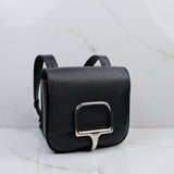 HOLD / Hermes Della Cav Black PHW - Z