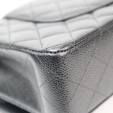 Chanel Double Flap Medium Black GHW - (MICROCHIP)