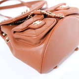 Chanel Mini Duma Backpack Caramel GHW - (MICROCHIP)