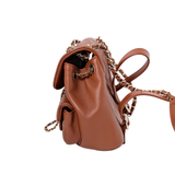 Chanel Mini Duma Backpack Caramel GHW - (MICROCHIP)