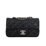 HOLD | Chanel Extra Mini Rectangle Black SHW -s19