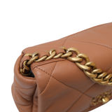 Chanel 19 Small Caramel
