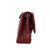 HOLD | Chanel Double Flap Medium Burgundy GHW -s28