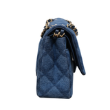 HOLD | Chanel Double Flap Medium Denim GHW