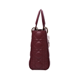 HOLD | Lady Dior Small Burgundy GHW - (BRANDNEW)