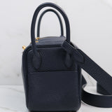 Hermes Mini Lindy Bleu Nuit - Z