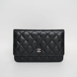 Chanel Wallet On Chain Black SHW - s27