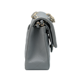 Chanel Double Flap Small Dark Gray -s29