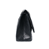 HOLD | Chanel Double Flap Reissue Black SHW - s11