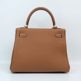 Hermes Kelly 25 Gold GHW - U