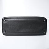 Chanel Executive Cerf Tote Black SHW - s16