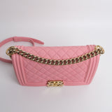 Chanel Le Boy Pink Old Medium -s27