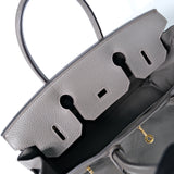 Hermes Birkin 30 Etain GHW - A