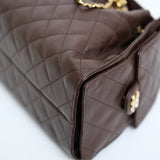 Chanel 25 Small Chocolat GHW - (BRANDNEW)