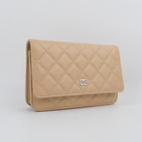 Chanel Wallet on Chain (WOC) Beige SHW - Chip; 2023