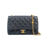 Chanel Small Flap Seasonal Gris - (MICROCHIP)