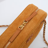 HOLD | Chanel Camera Case Suede GHW