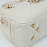 Dior 95.22 Mini White GHW